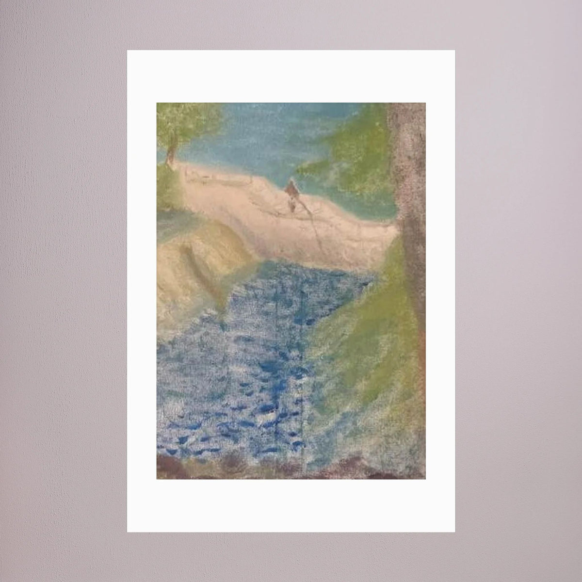 Paper Print art of JL : Anoka Dam
