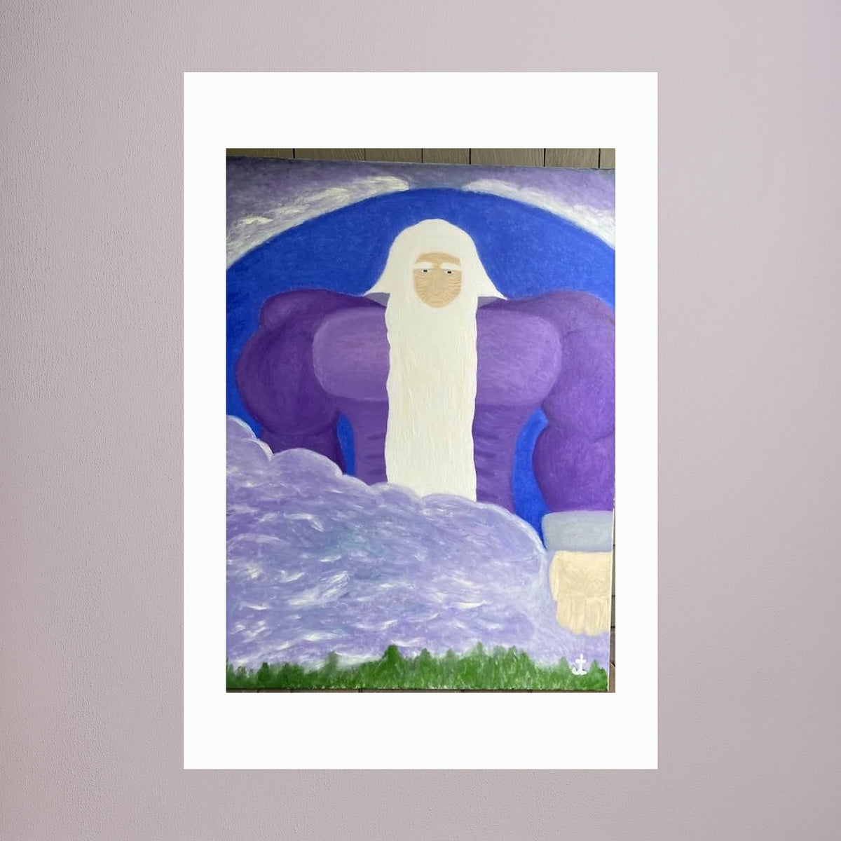 Paper Print art of JL : Vision of God 5