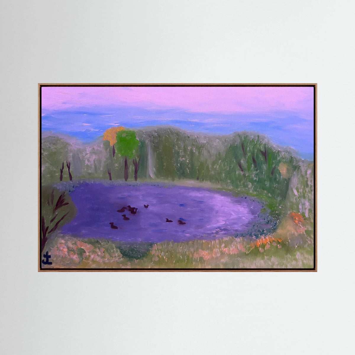 ...the dreamy pond : Jonathan Lysdahl