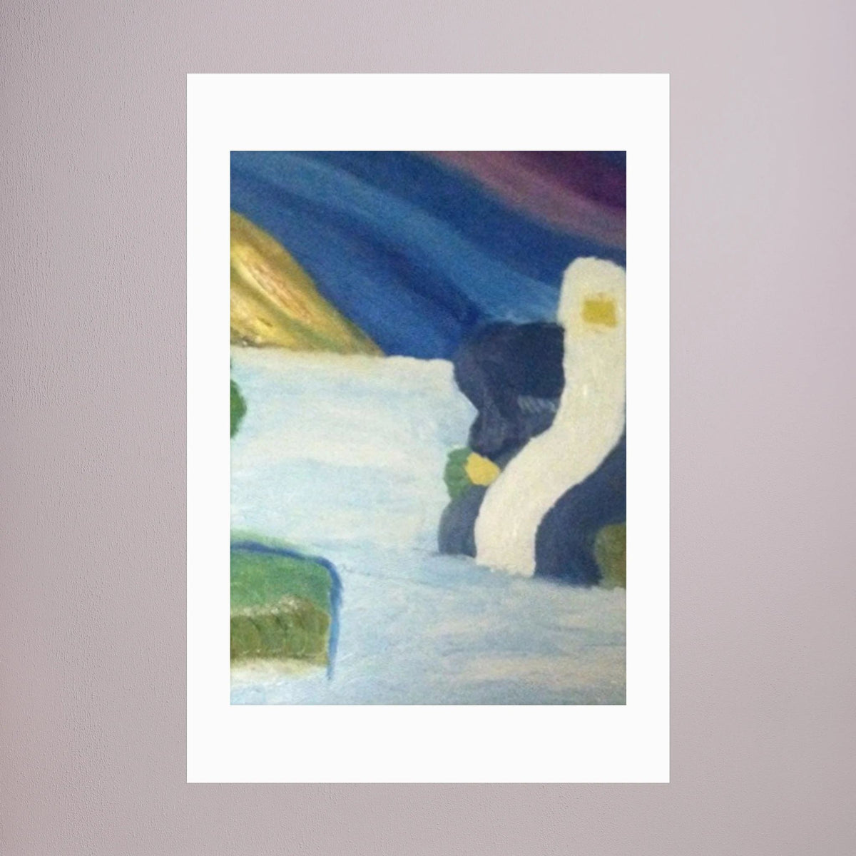 Paper Print art of JL : Over the Myst