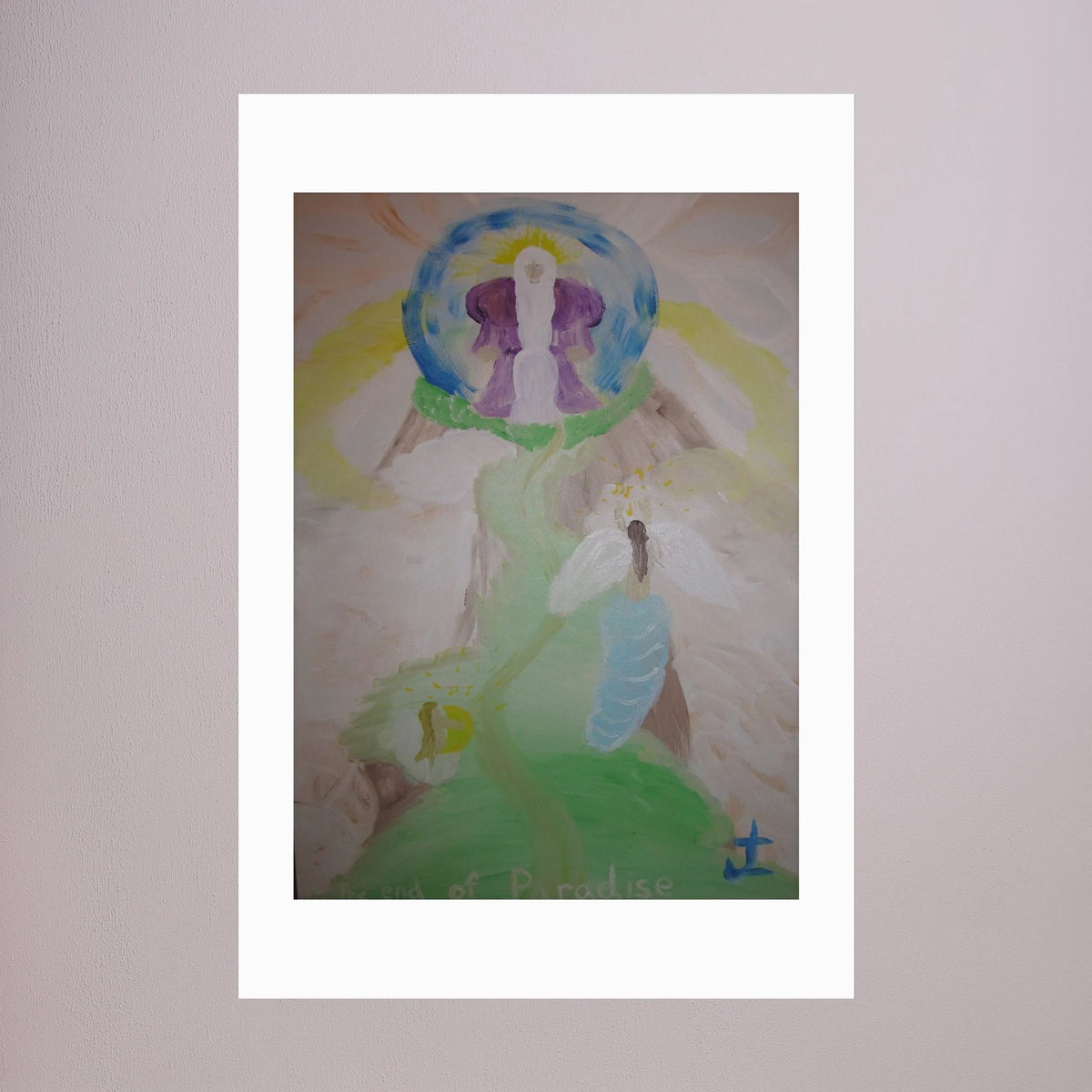 Paper Print art of JL : At the end of paradise