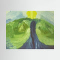 Paper Print art of JL : Birth of a river