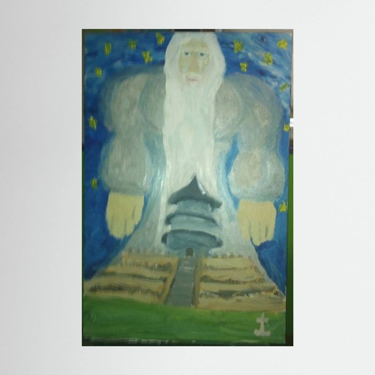 Paper Print art of JL : God at the Temple of Heaven