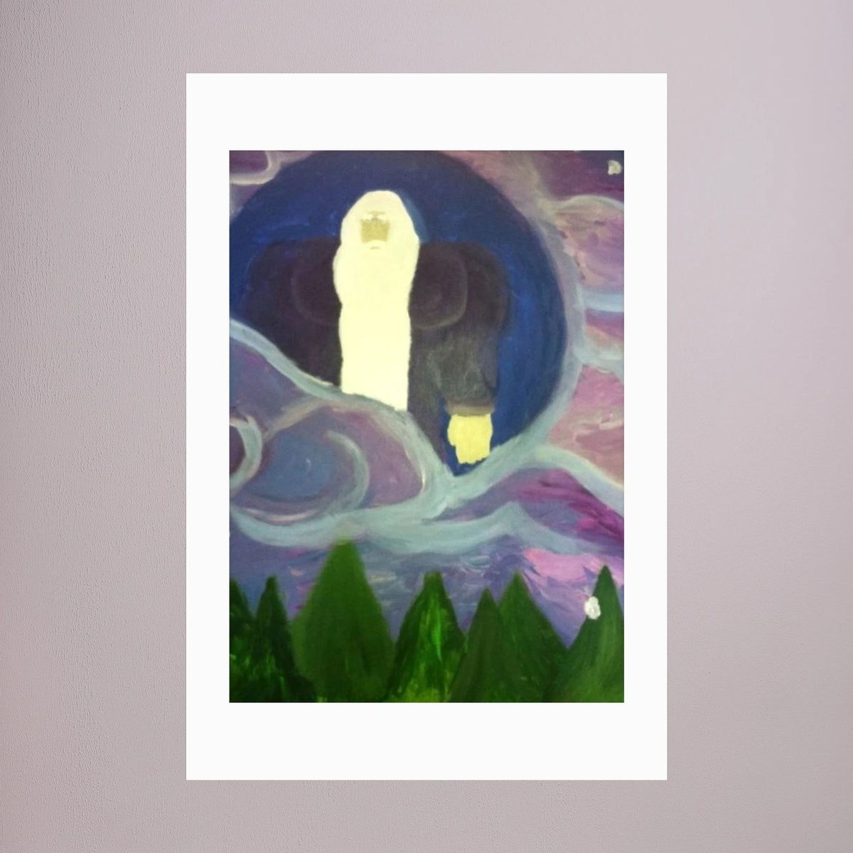 Paper Print art of JL : Vision of God 6