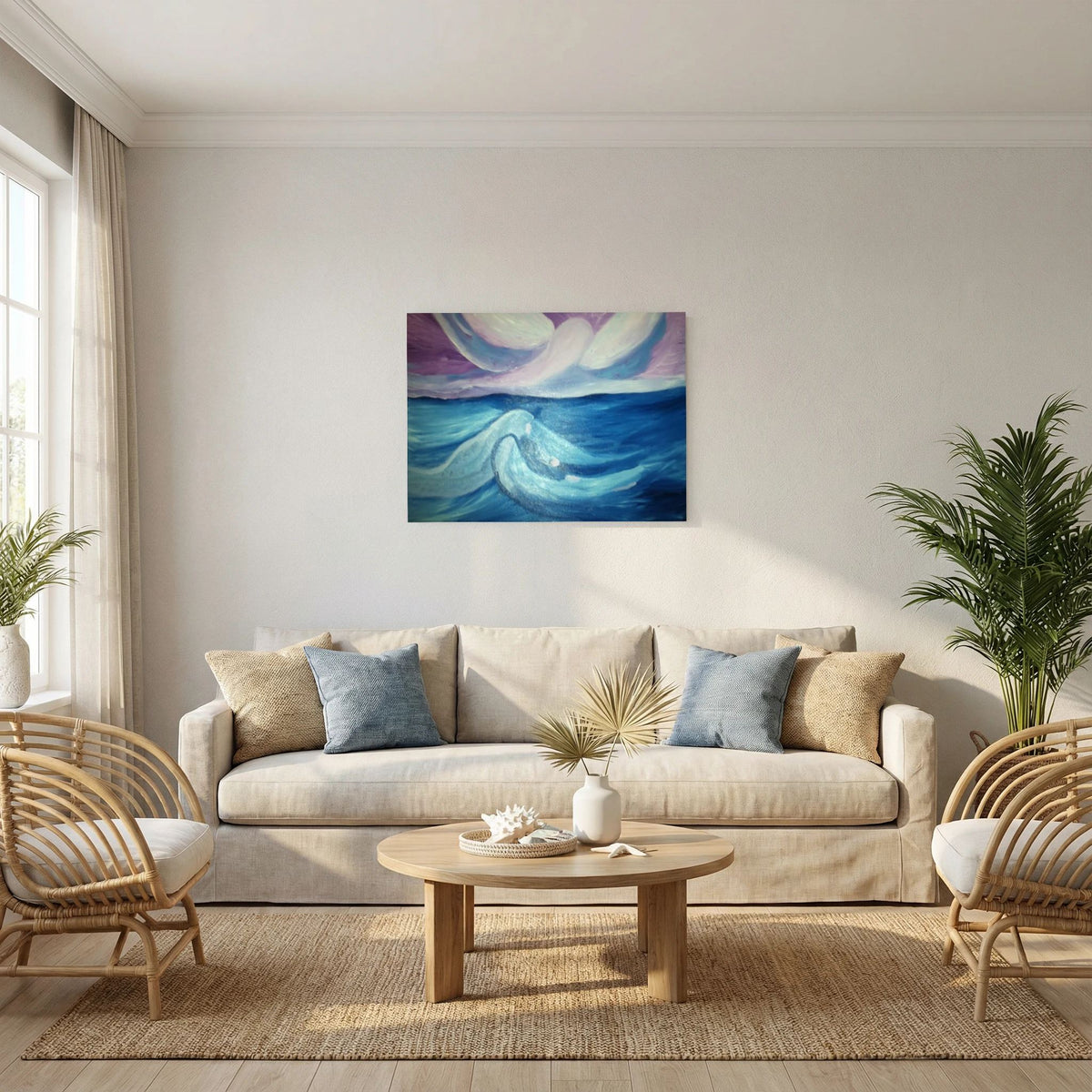 Paper Print art of JL : Ocean Angel