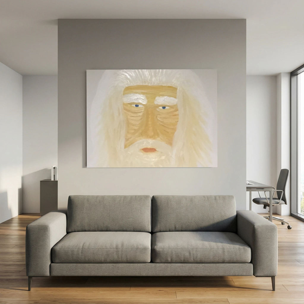 Paper Print art of JL : God's Face