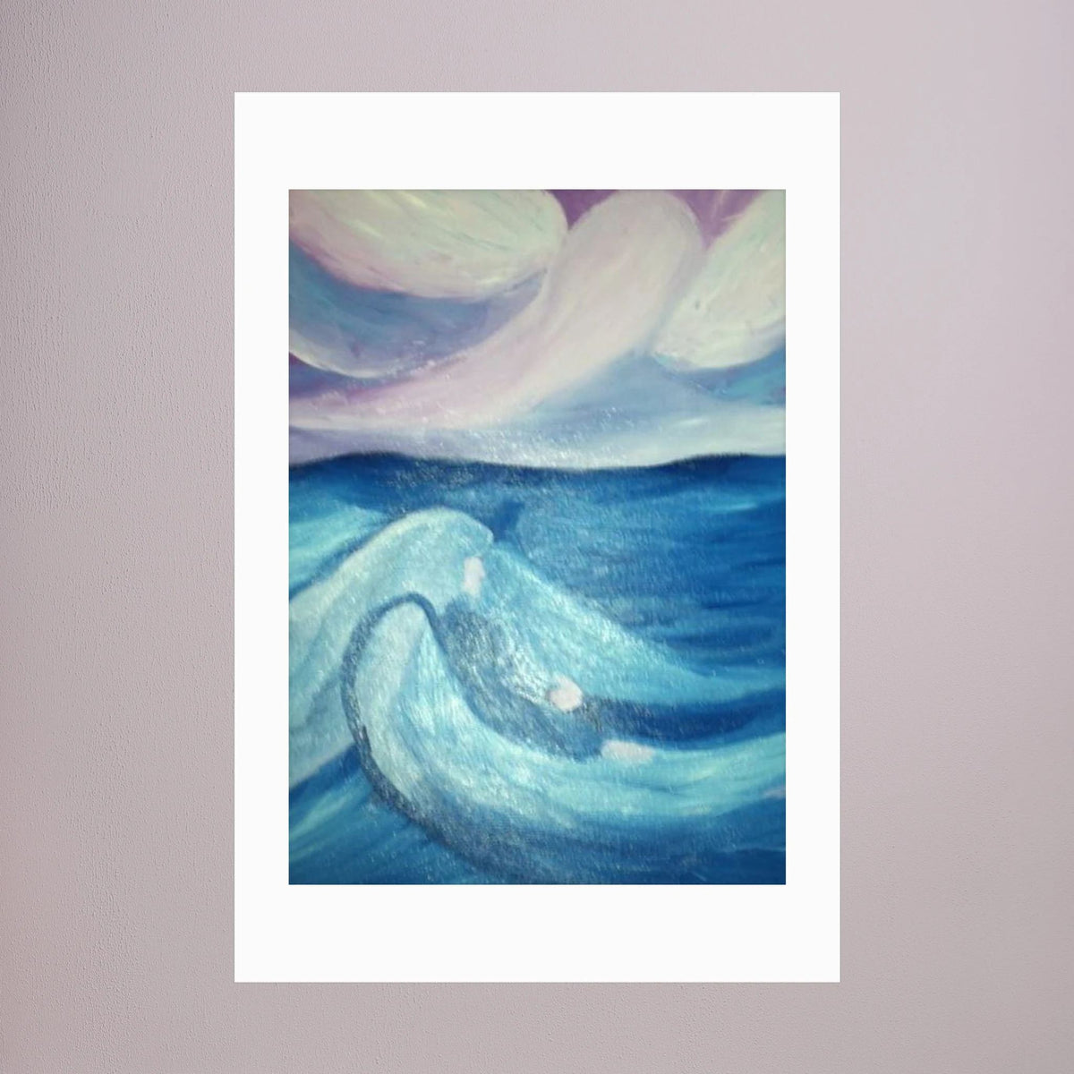 Paper Print art of JL : Ocean Angel