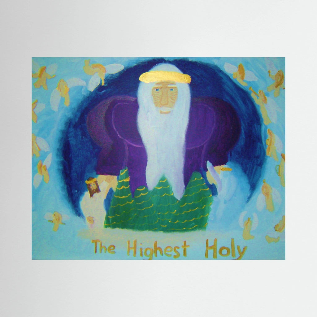 Paper Print art of JL : highest holy