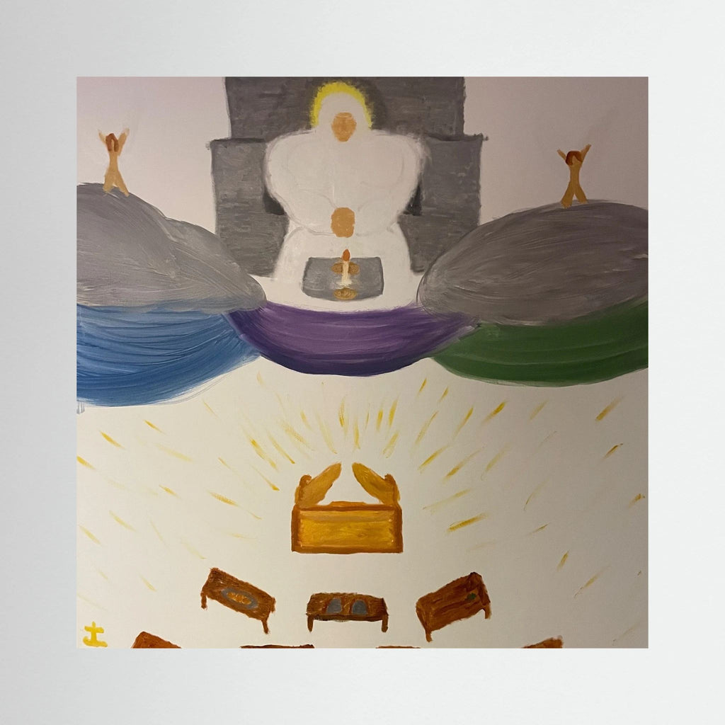 Paper Print art of JL : Holy Symbol of God