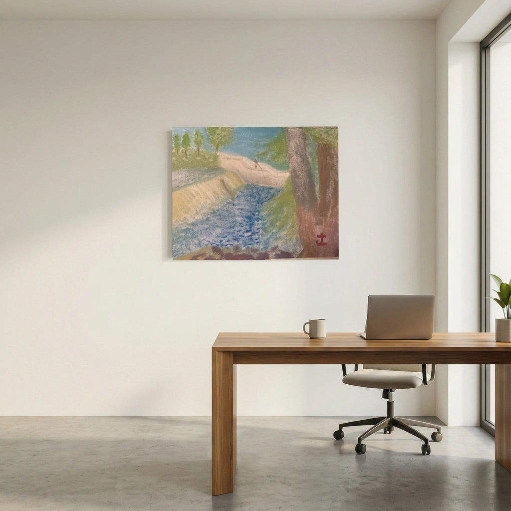 Paper Print art of JL : Anoka Dam