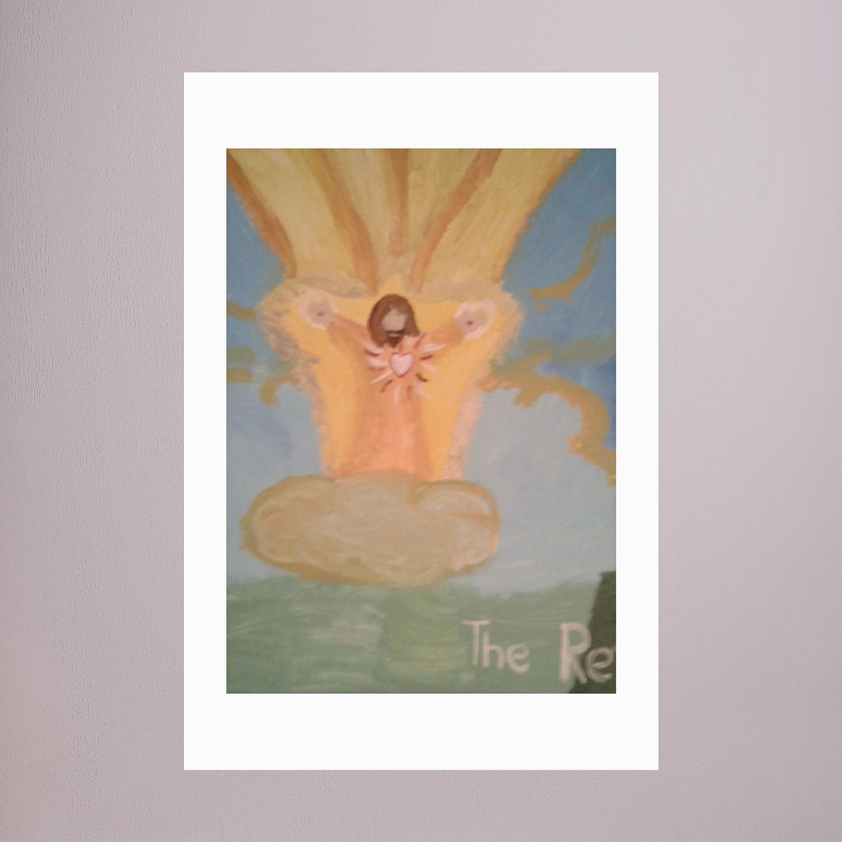 Paper Print art of JL : The Return of Jesus Christ