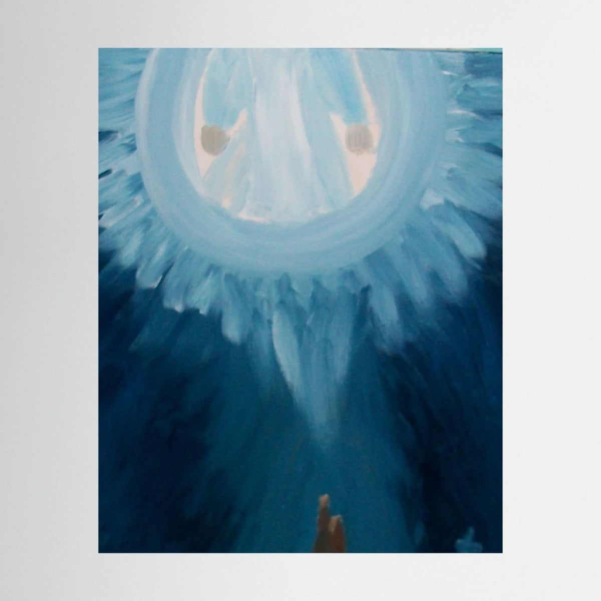 Paper Print art of JL : saved in the end