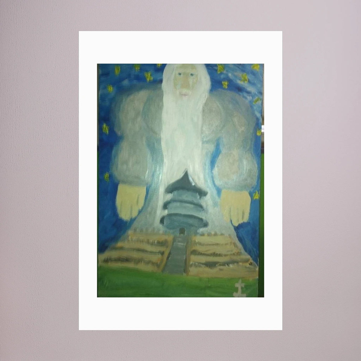 Paper Print art of JL : God at the Temple of Heaven