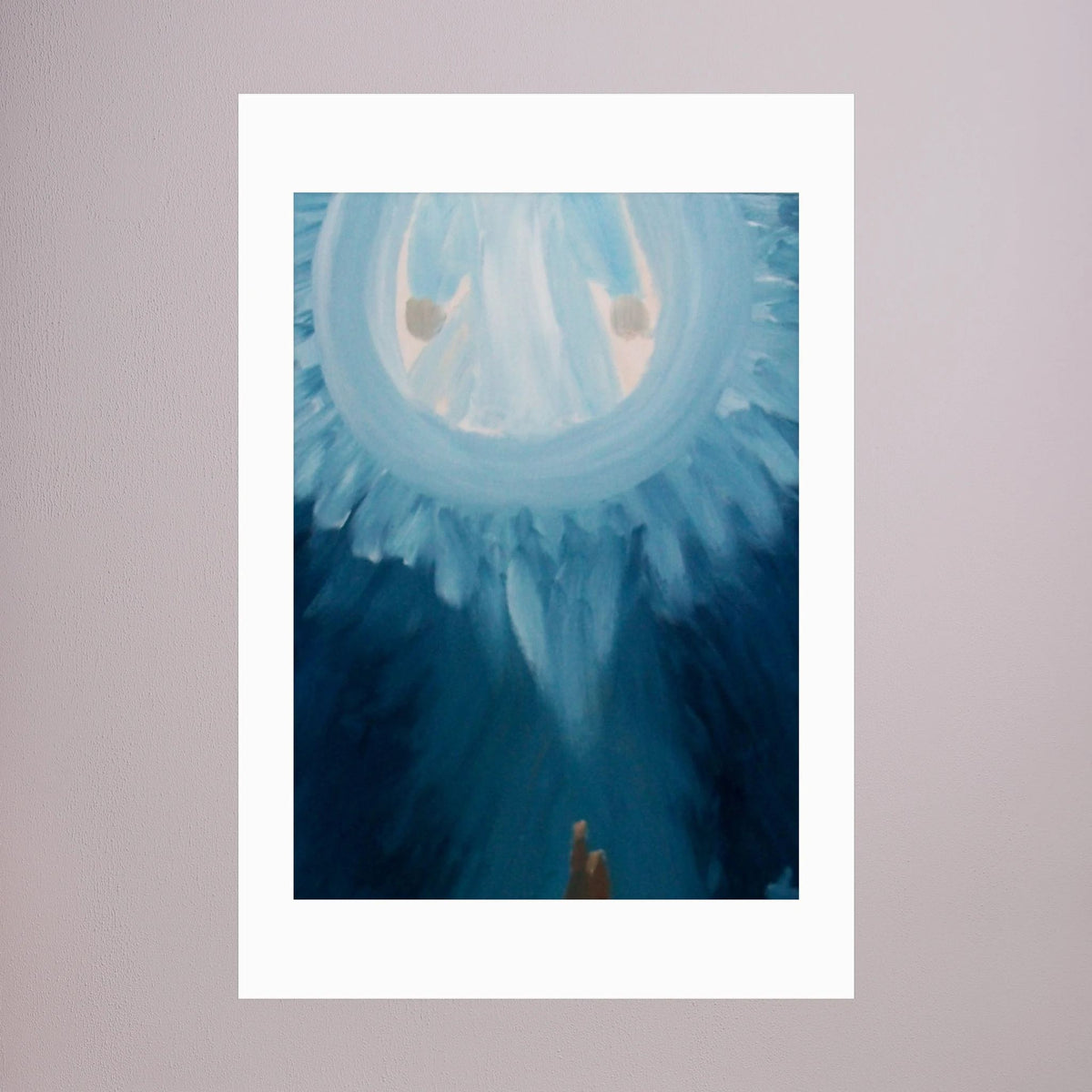 Paper Print art of JL : saved in the end