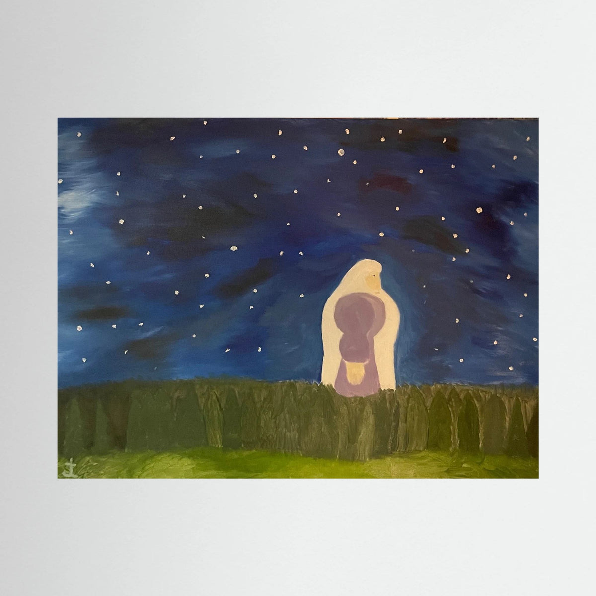 Paper Print art of JL : Starry Night