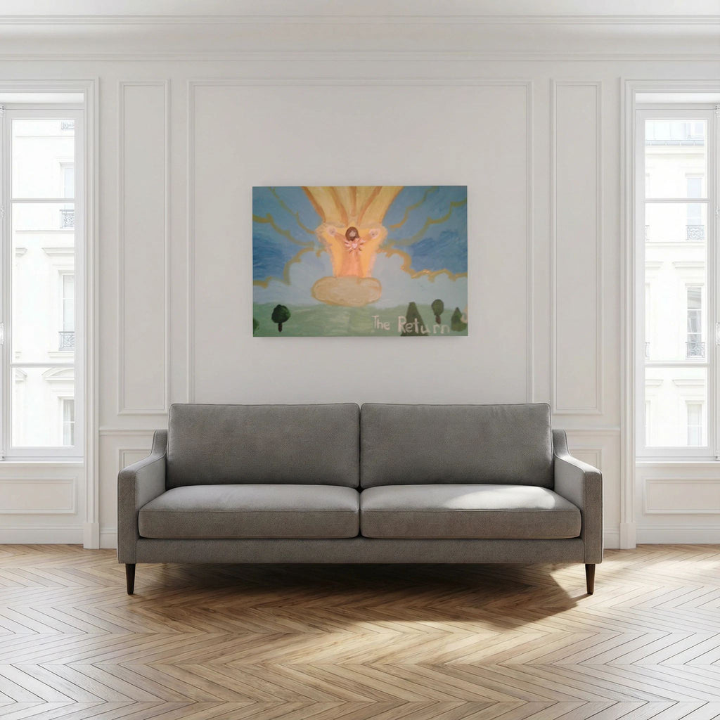 Paper Print art of JL : The Return of Jesus Christ