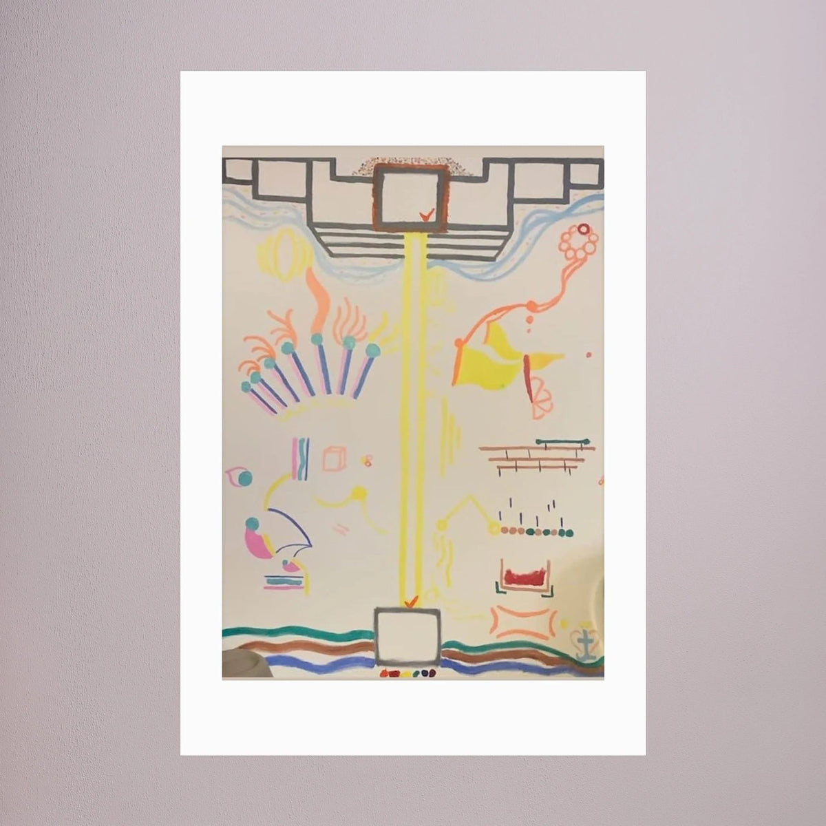 Paper Print art of JL : common compution