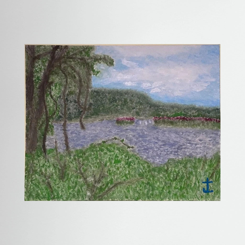 Paper Print art of JL : Secret Lake