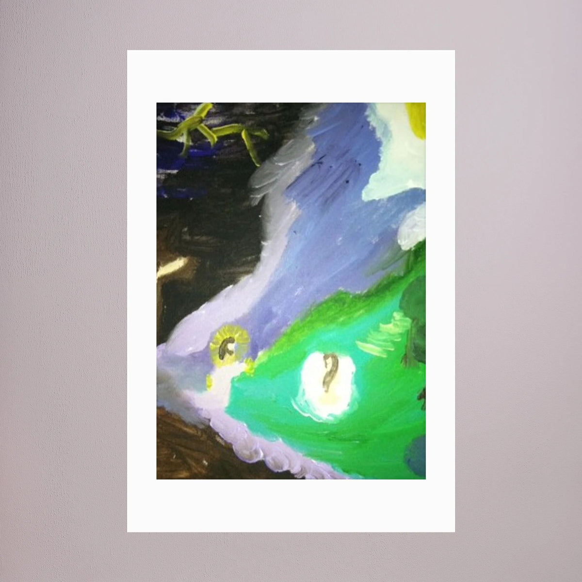Paper Print art of JL : Entering Paradise
