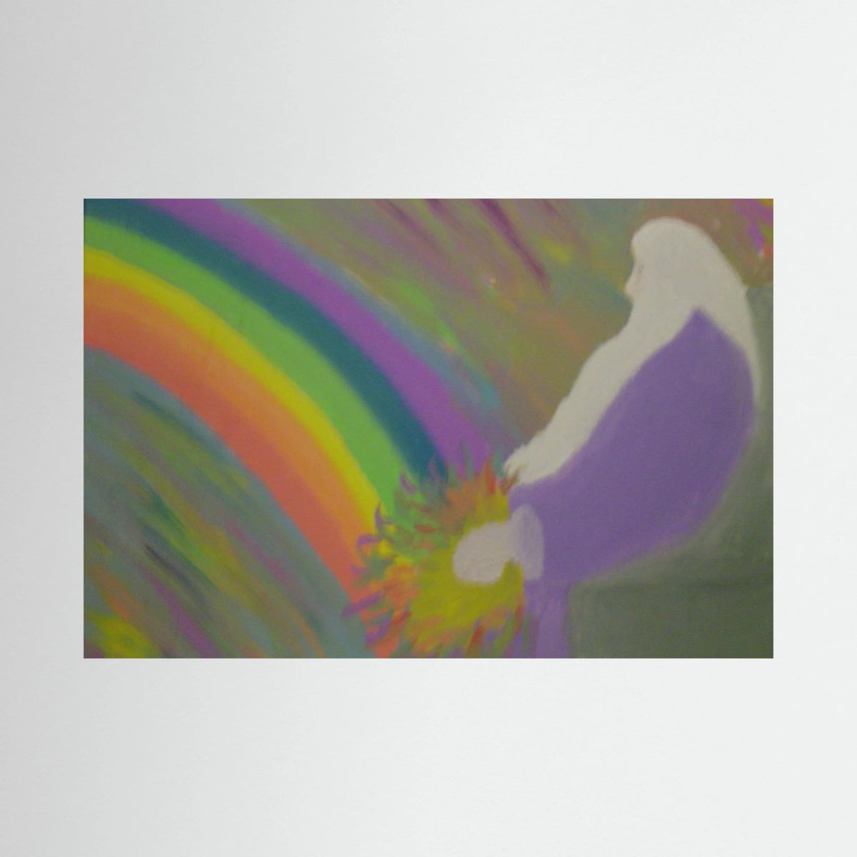 Paper Print art of JL : Rainbow Making