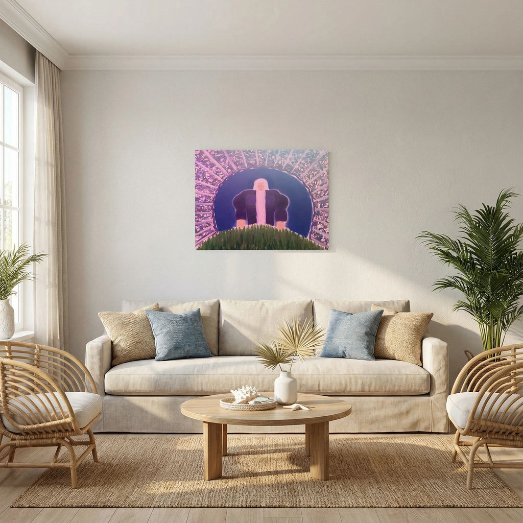 Paper Print art of JL : God's Light