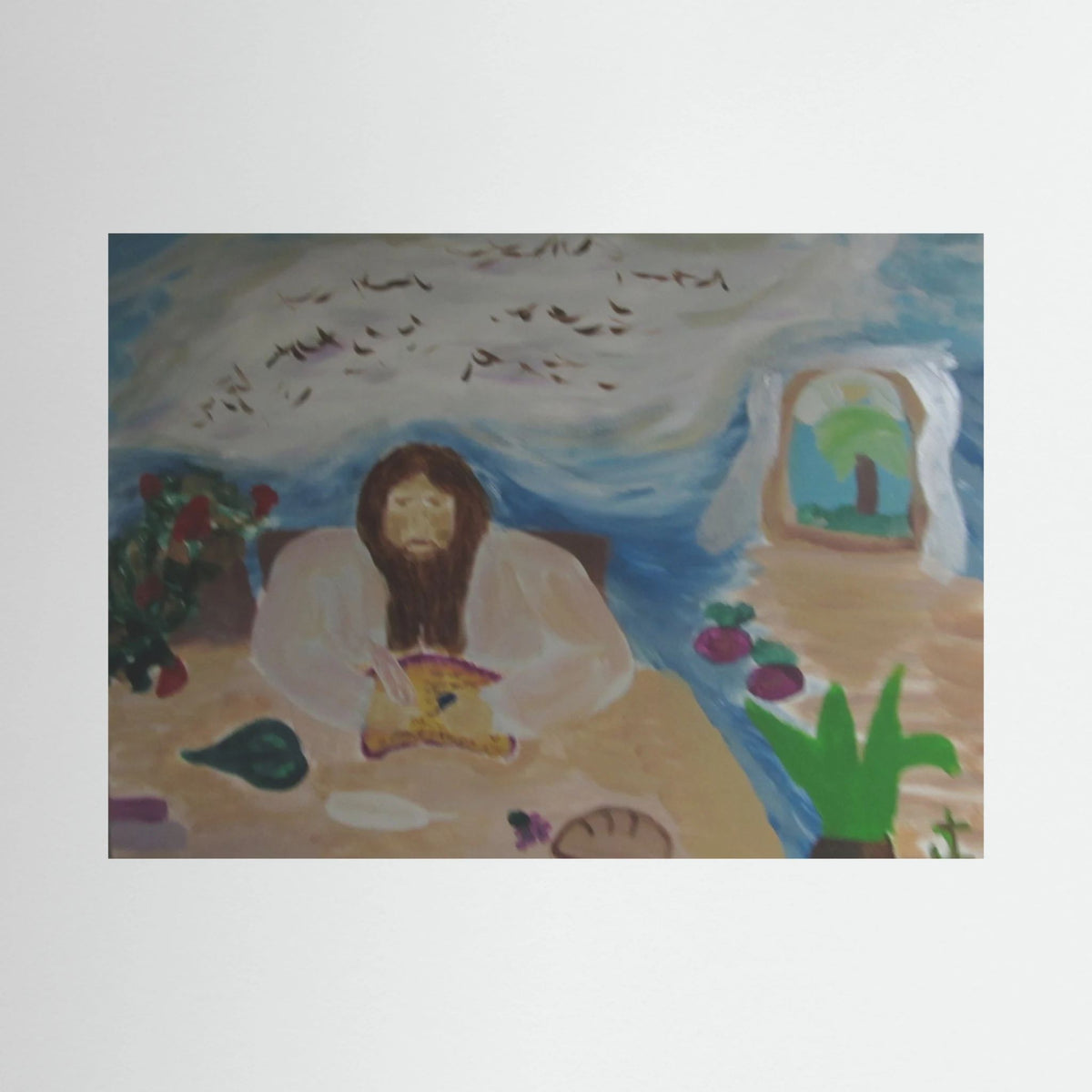 Paper Print art of JL : The Wisdom of Jesus