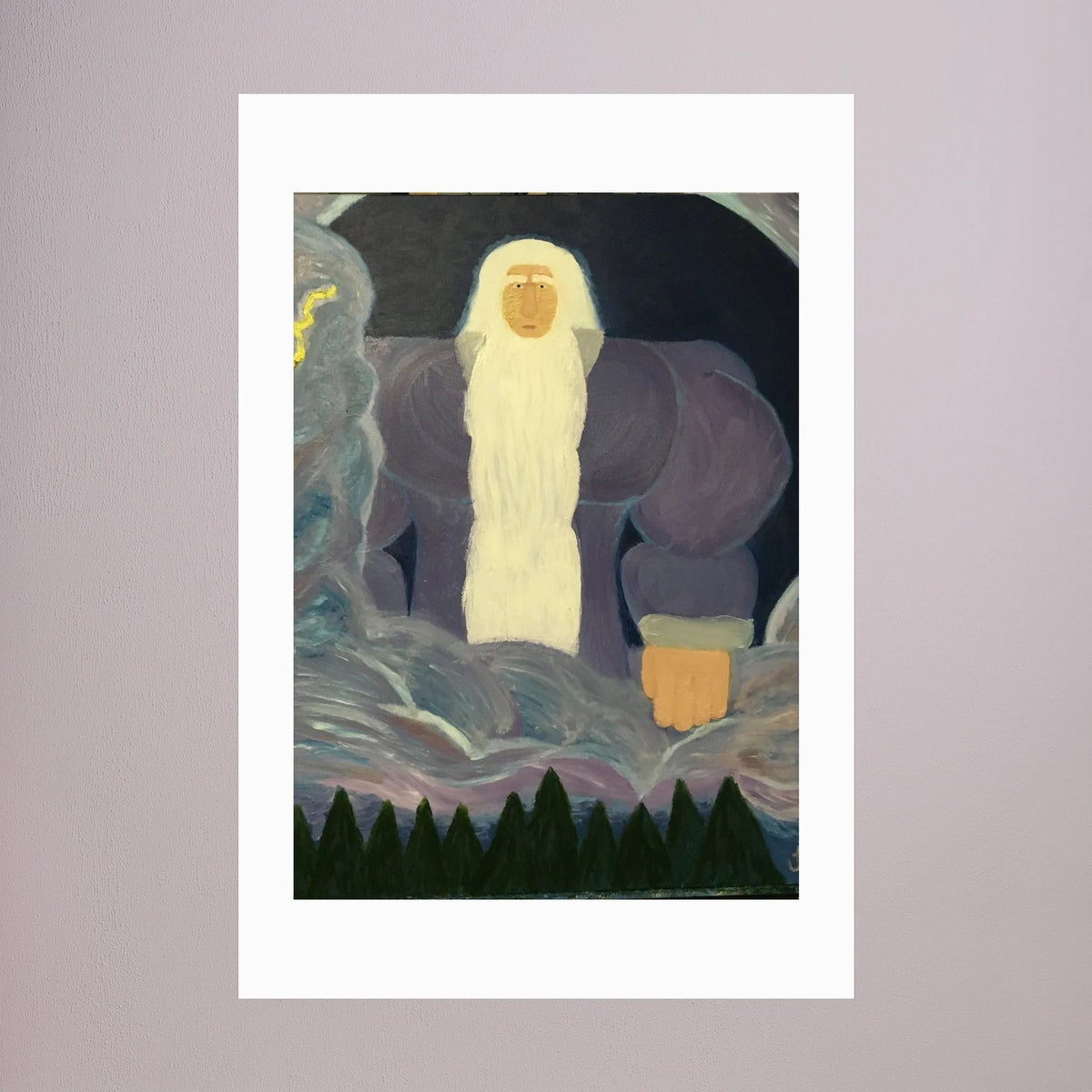 Paper Print art of JL : Vision of God 3