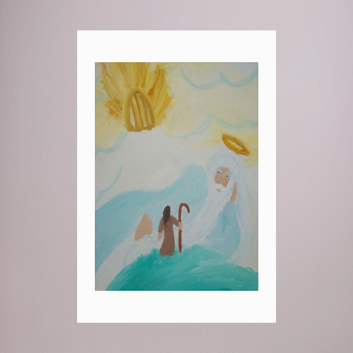 Paper Print art of JL : The Straight and Narrow