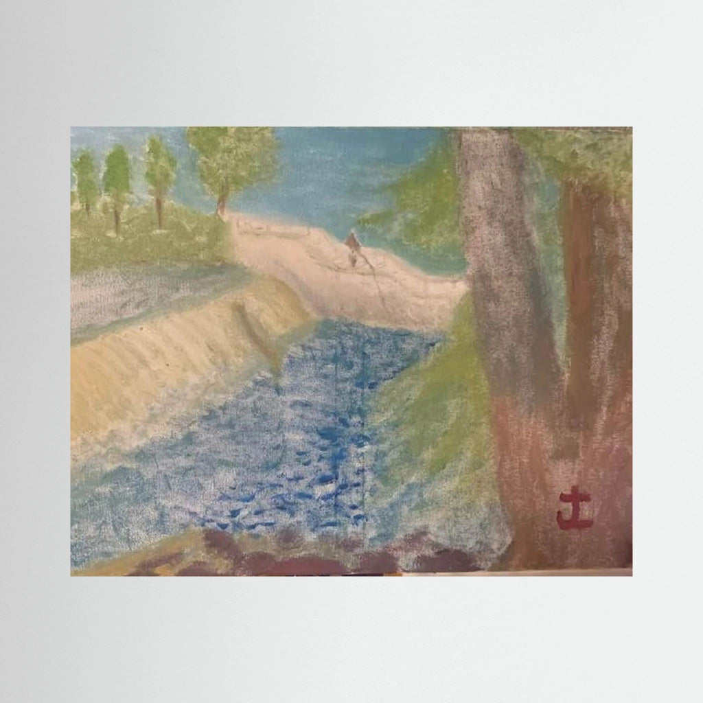 Paper Print art of JL : Anoka Dam