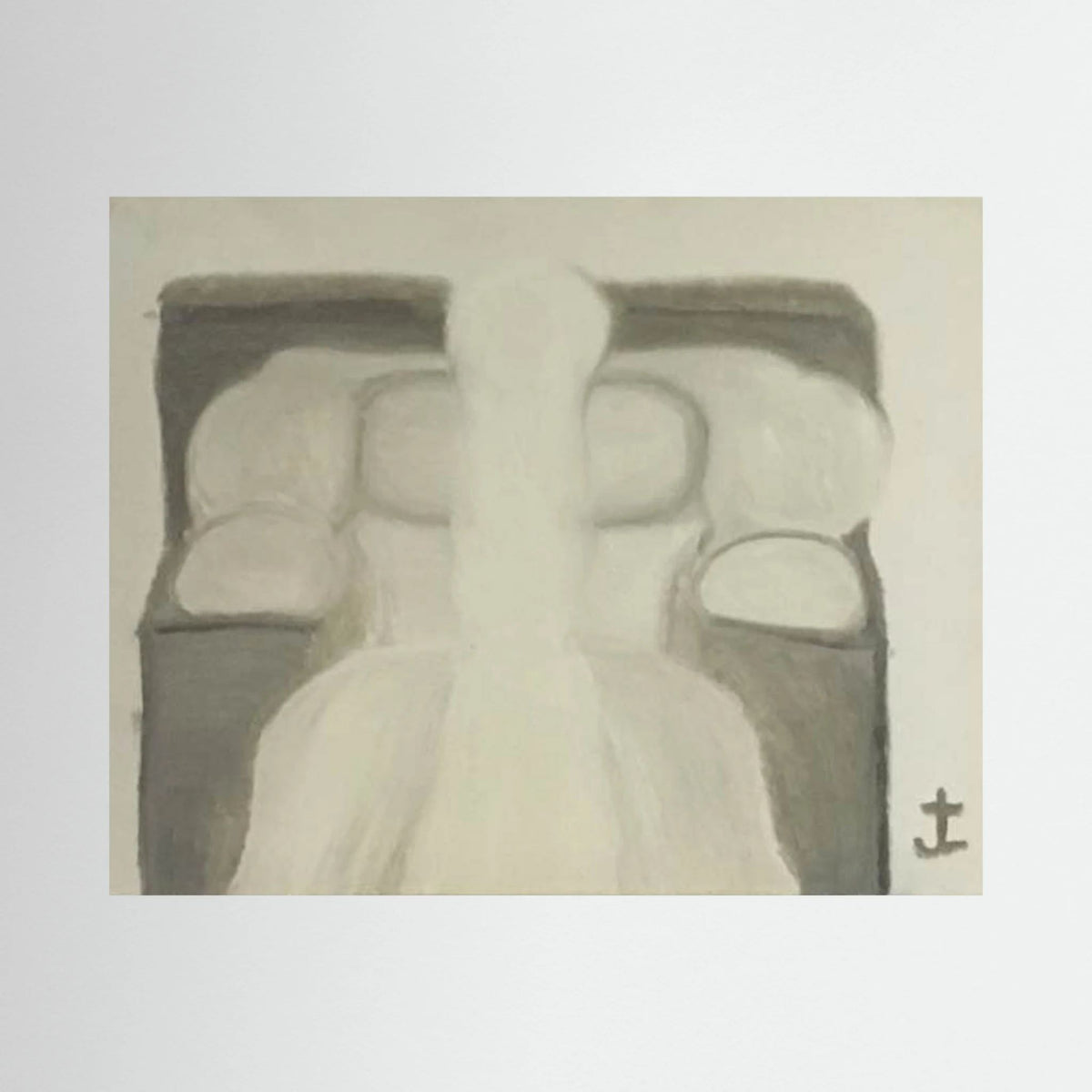 Paper Print art of JL : God and Throne