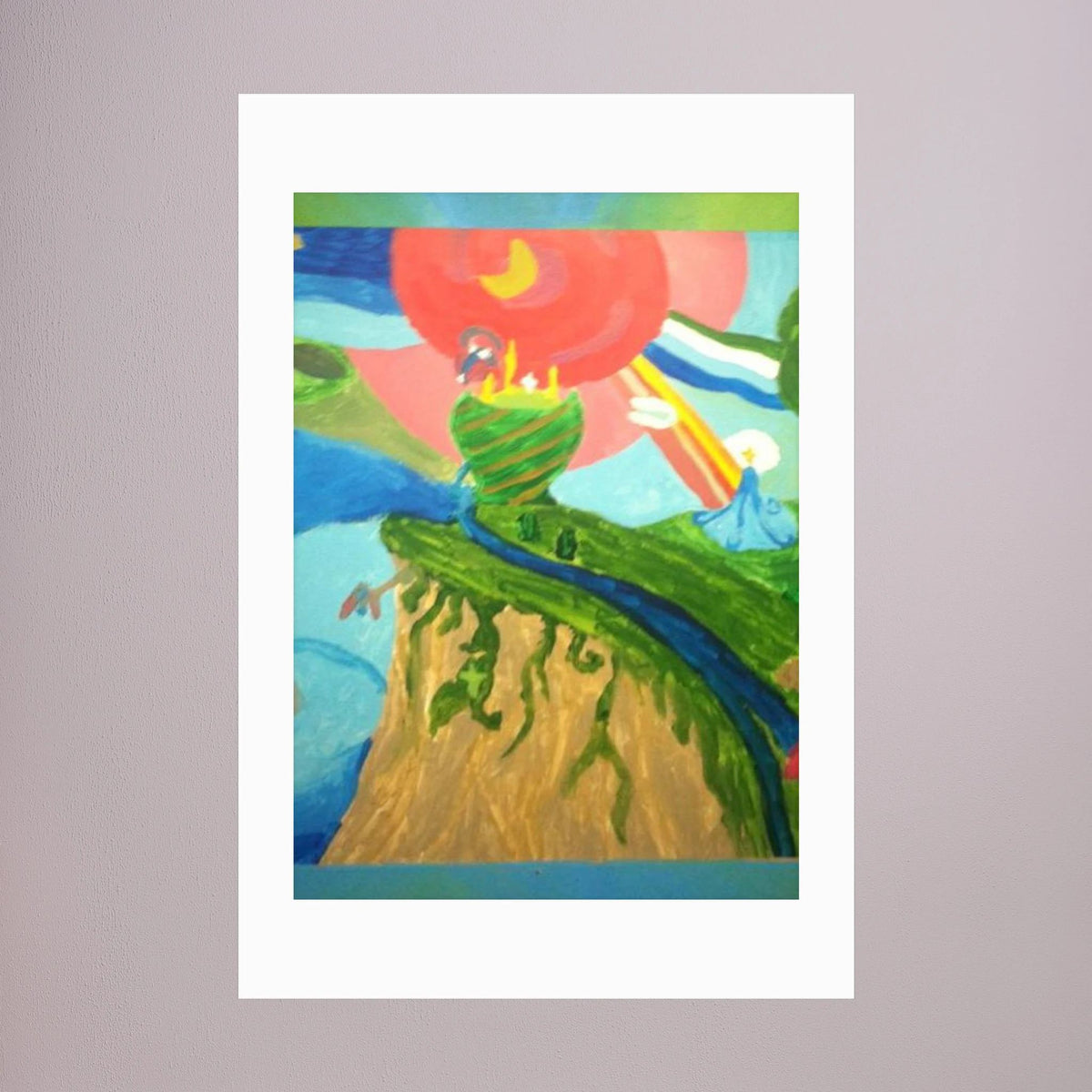 Paper Print art of JL : Lovealon Dreams