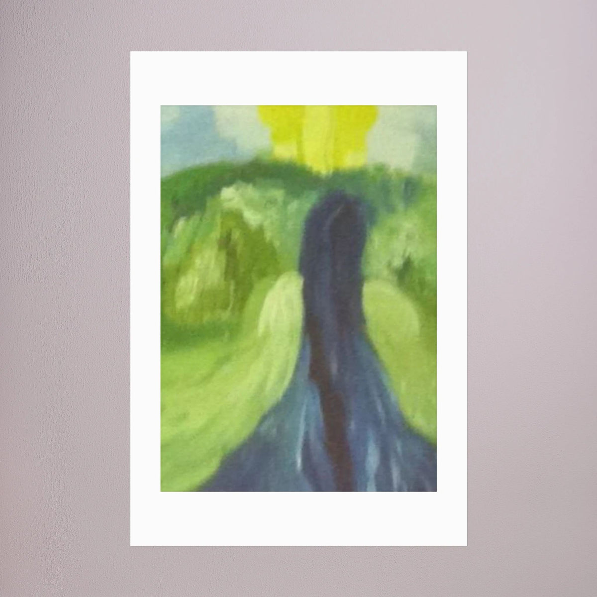Paper Print art of JL : Birth of a river