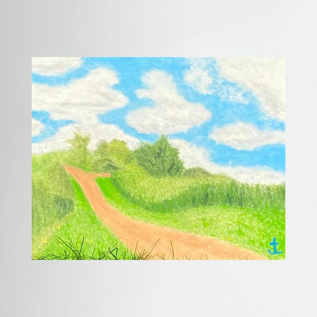Paper Print art of JL : Hidden Driveway