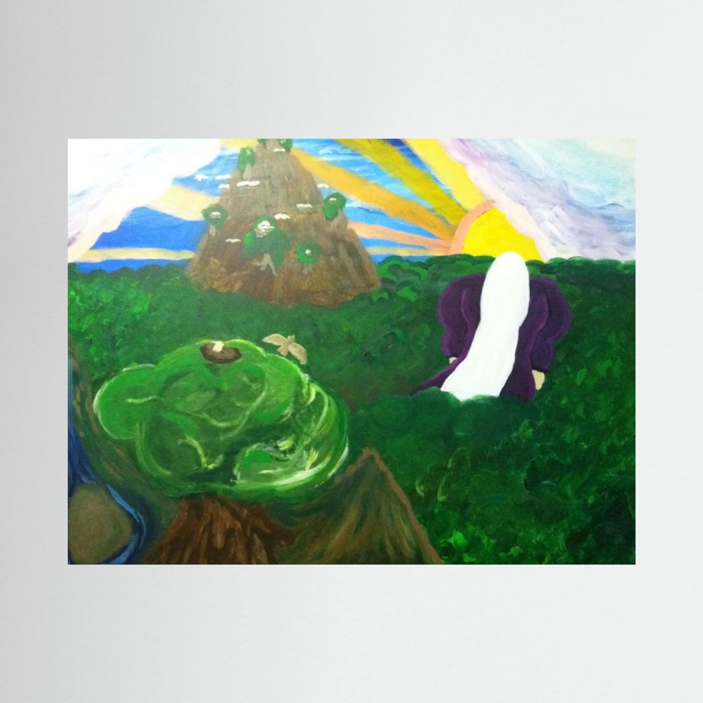 Paper Print art of JL : Making The Path of Life