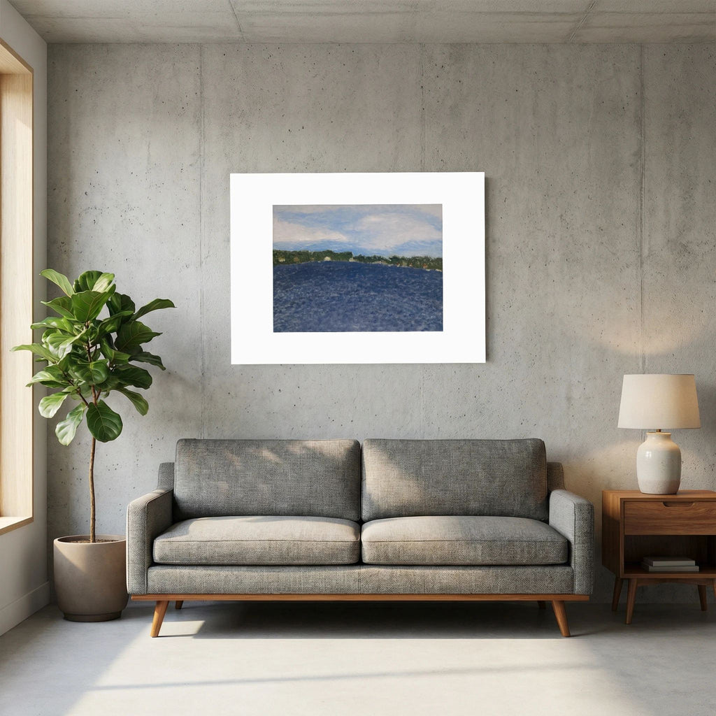 Paper Print art of JL : Forest Lake
