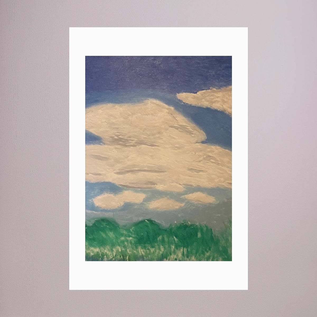 Paper Print art of JL : Cloudy day