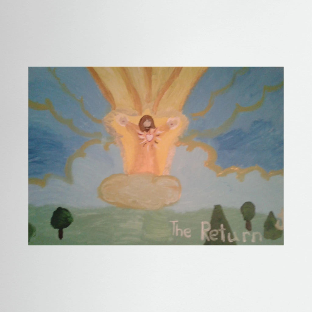 Paper Print art of JL : The Return of Jesus Christ