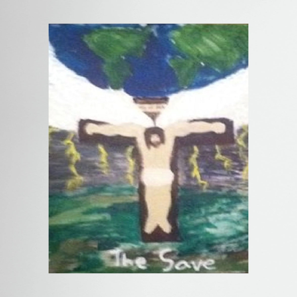 Paper Print art of JL : The Save