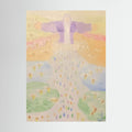 Paper Print art of JL : Entering Into Heaven