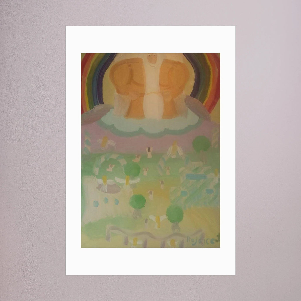 Paper Print art of JL : Rejoice