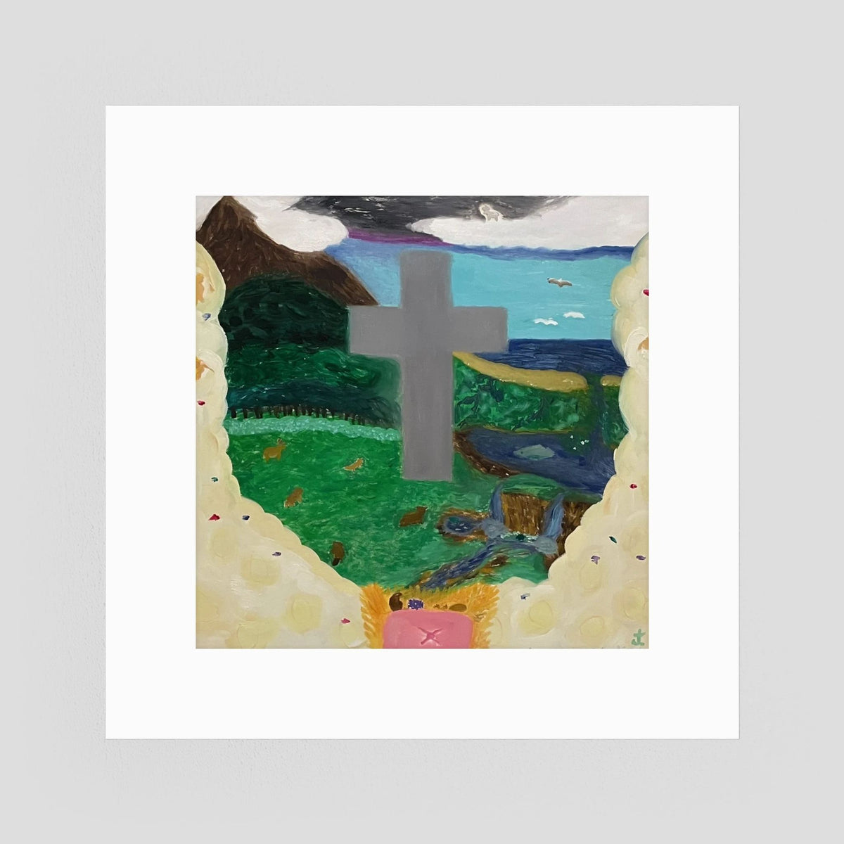 Paper Print art of JL : Faith assured