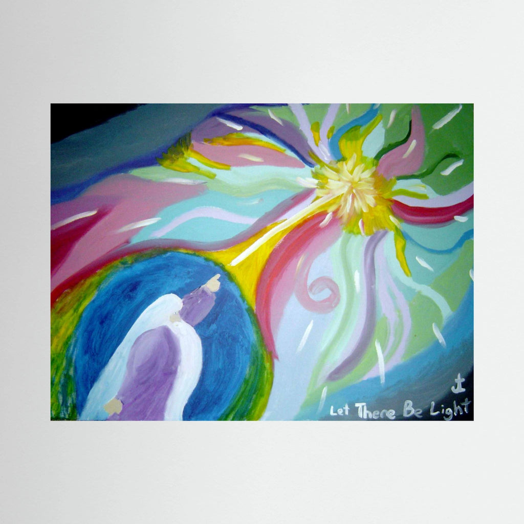 Paper Print art of JL : Let there be light 2