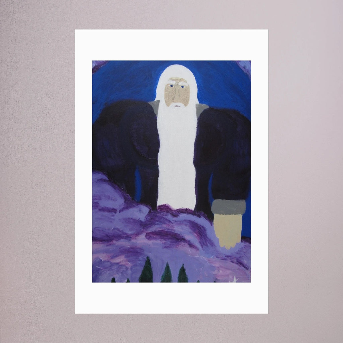 Paper Print art of JL : Vision of God