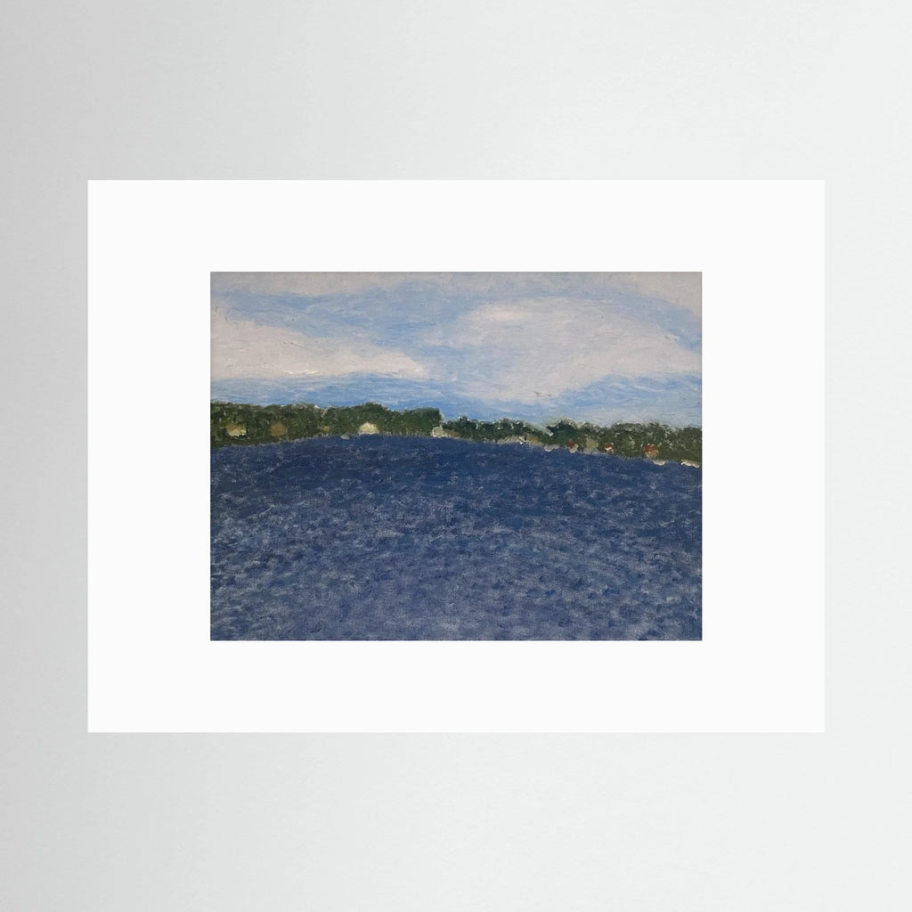 Paper Print art of JL : Forest Lake