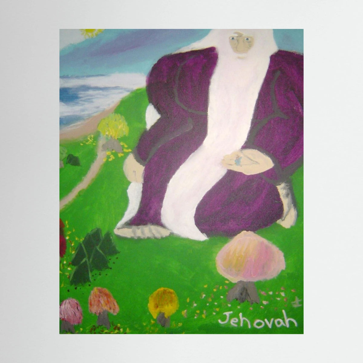 Paper Print art of JL : Jehovah