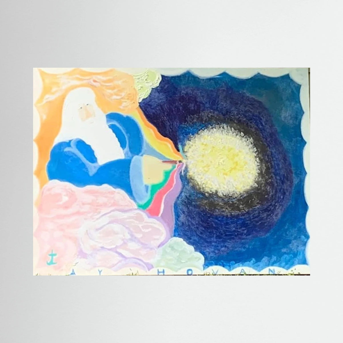 Paper Print art of JL : Blessing Ay' Hovan
