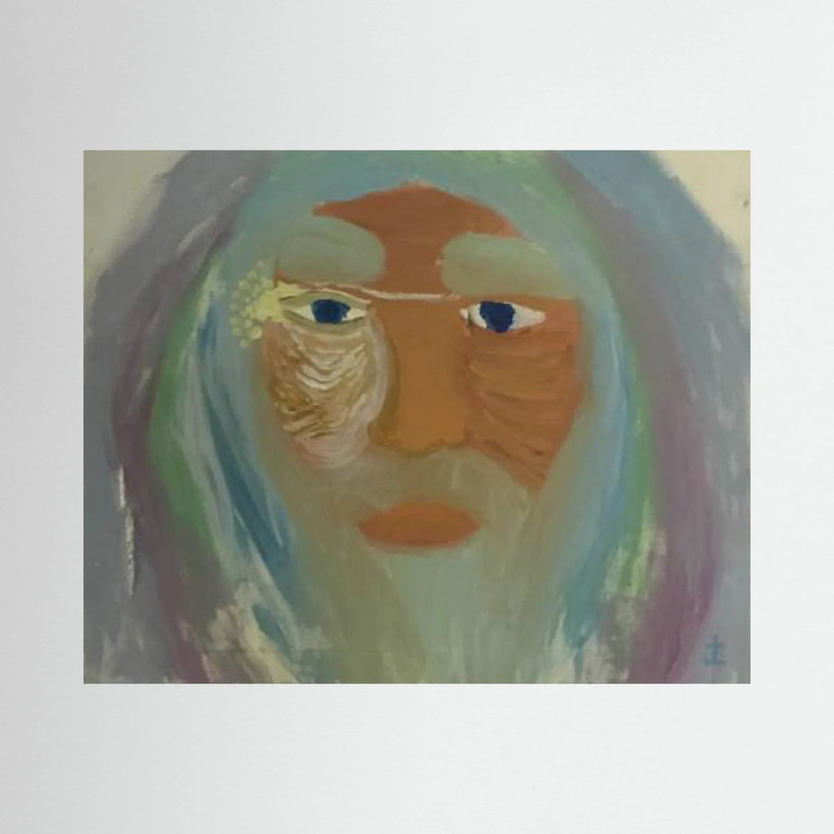 Paper Print art of JL : Face of The Lord