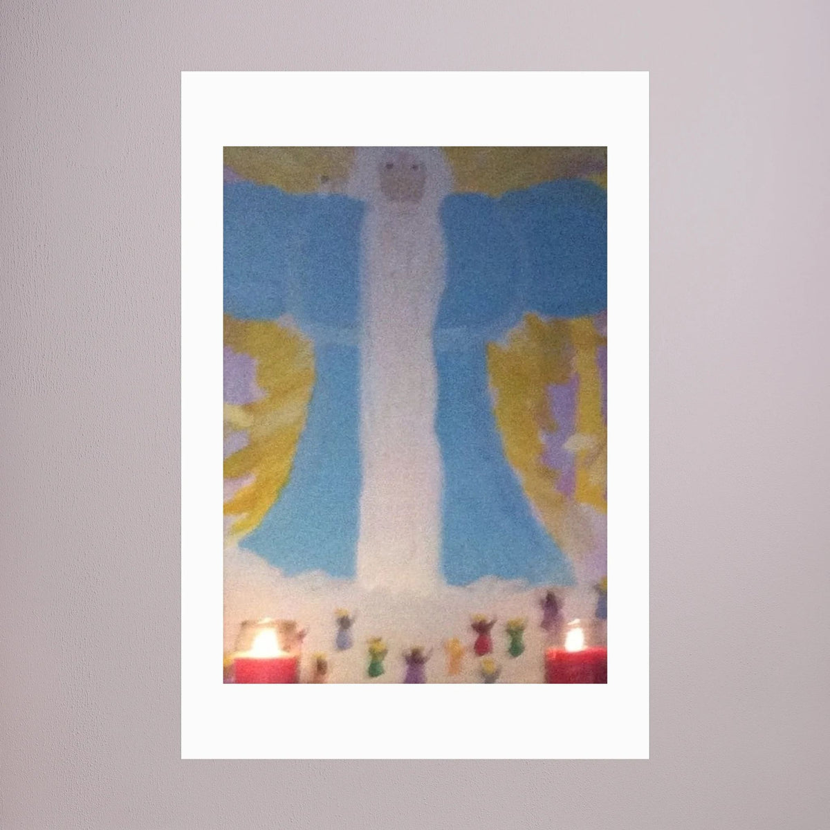 Paper Print art of JL : Open thy gates oh Heaven