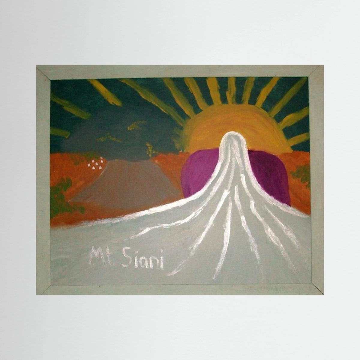 Paper Print art of JL : Mt. Siani