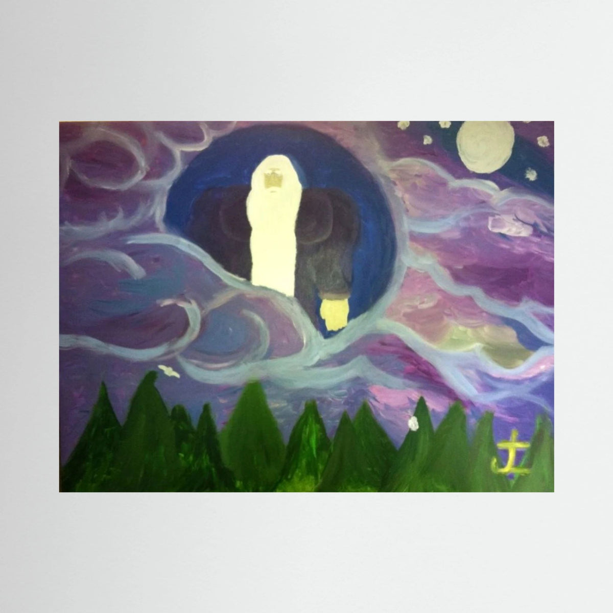 Paper Print art of JL : Vision of God 6